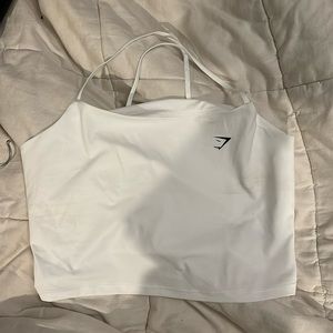 Gym shark cross back tank